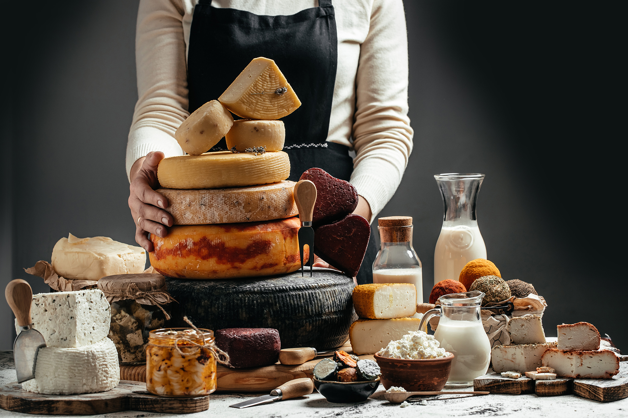 Les visiteurs pourront notamment découvrir une très large palette de fromages alpins. (DR)