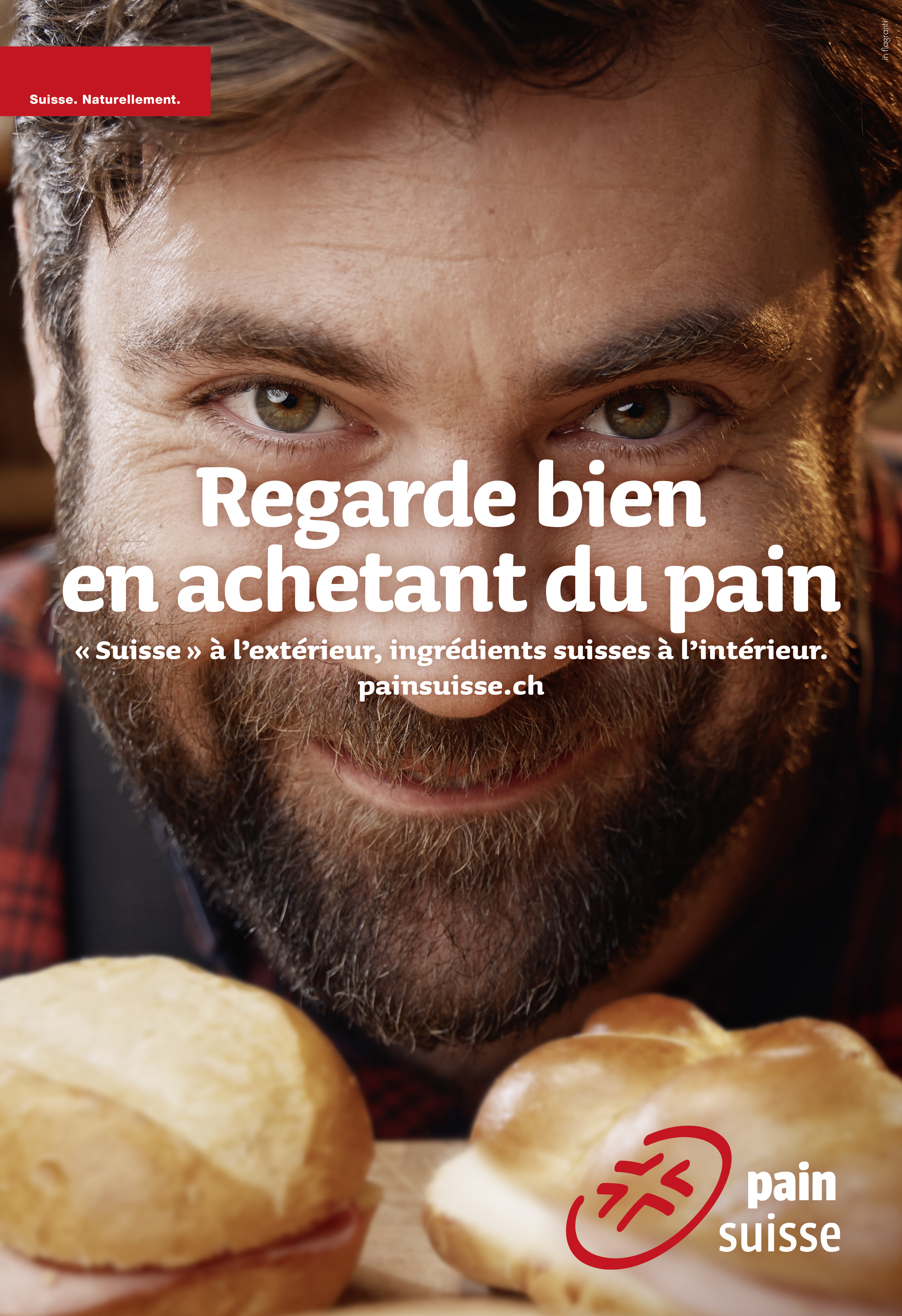 Une grande campagne d'affichage a été lancée pour informer les consommateurs sur la mise en place d'une nouvelle réglementation qui rend la déclaration d'origine du pain obligatoire. (DR)